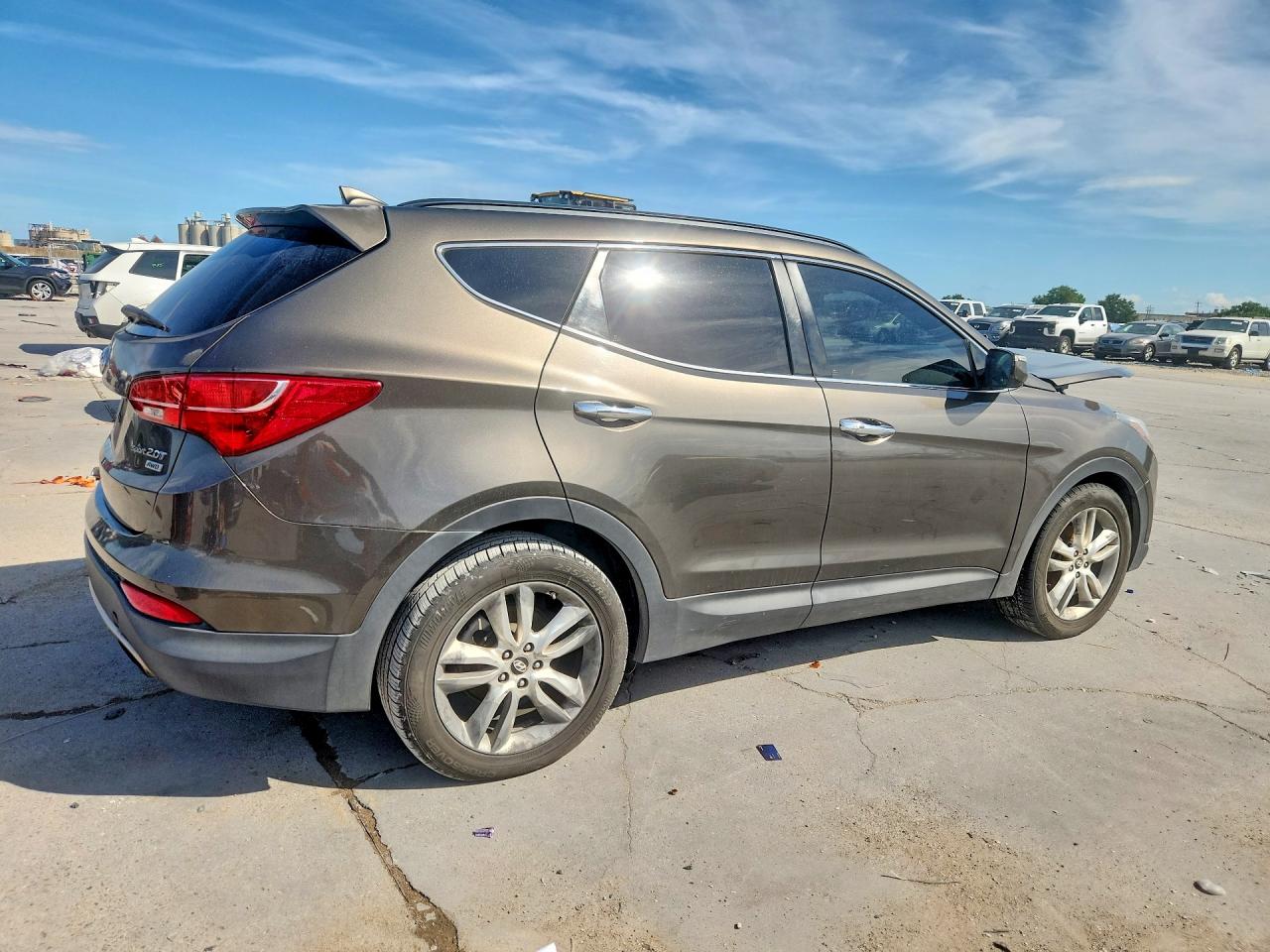 2013 Hyundai Santa Fe Sport 2.0t Tan vin: 5XYZUDLA3DG004972