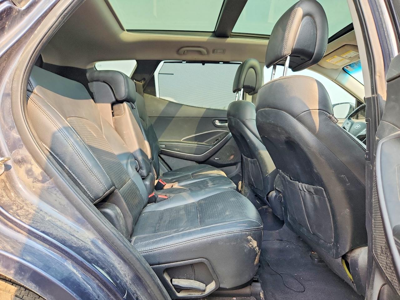 2013 Hyundai Santa Fe Sport 2.0t Blue vin: 5XYZUDLA3DG022646