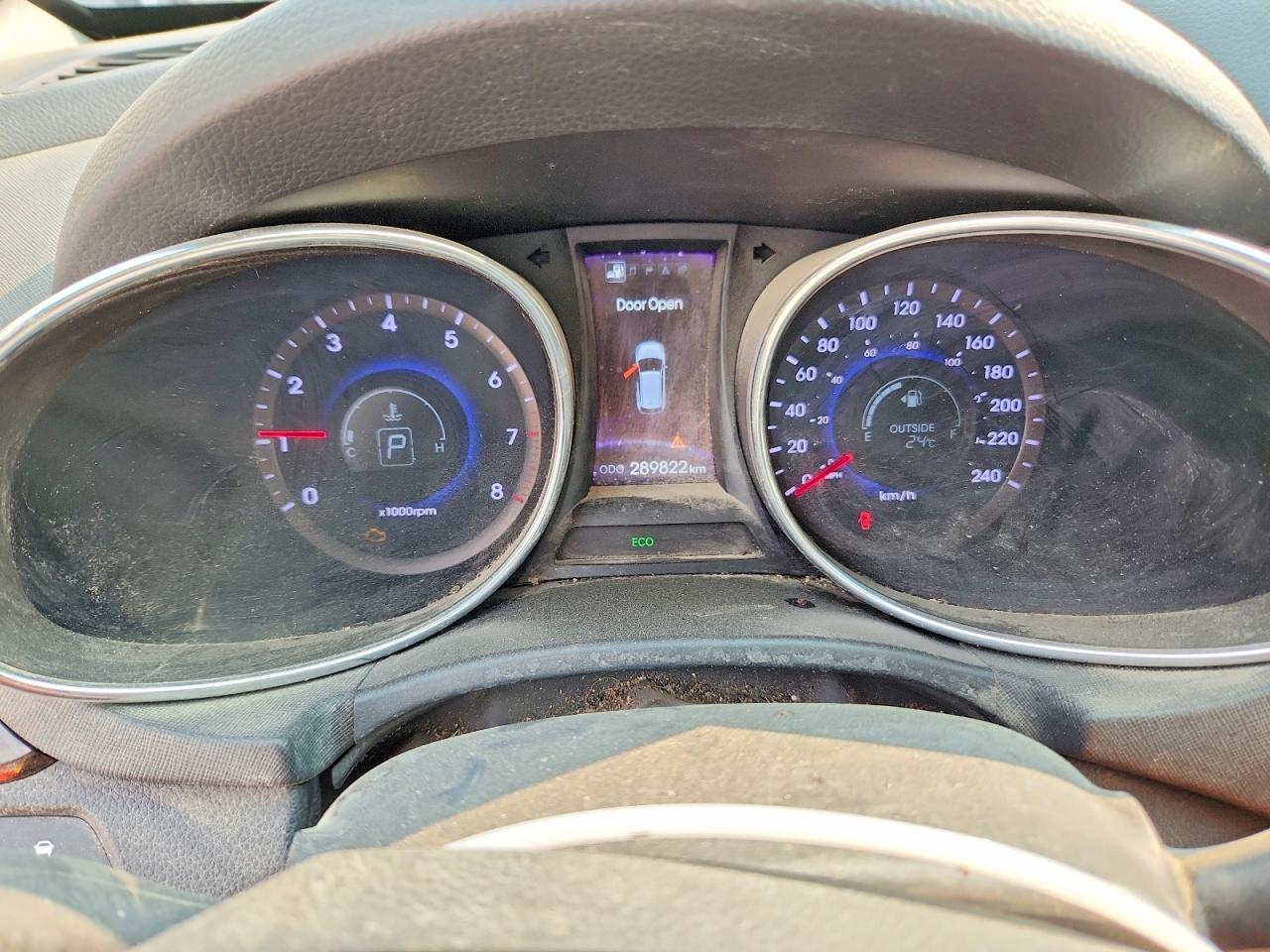 2013 Hyundai Santa Fe Sport 2.0t Blue vin: 5XYZUDLA3DG022646