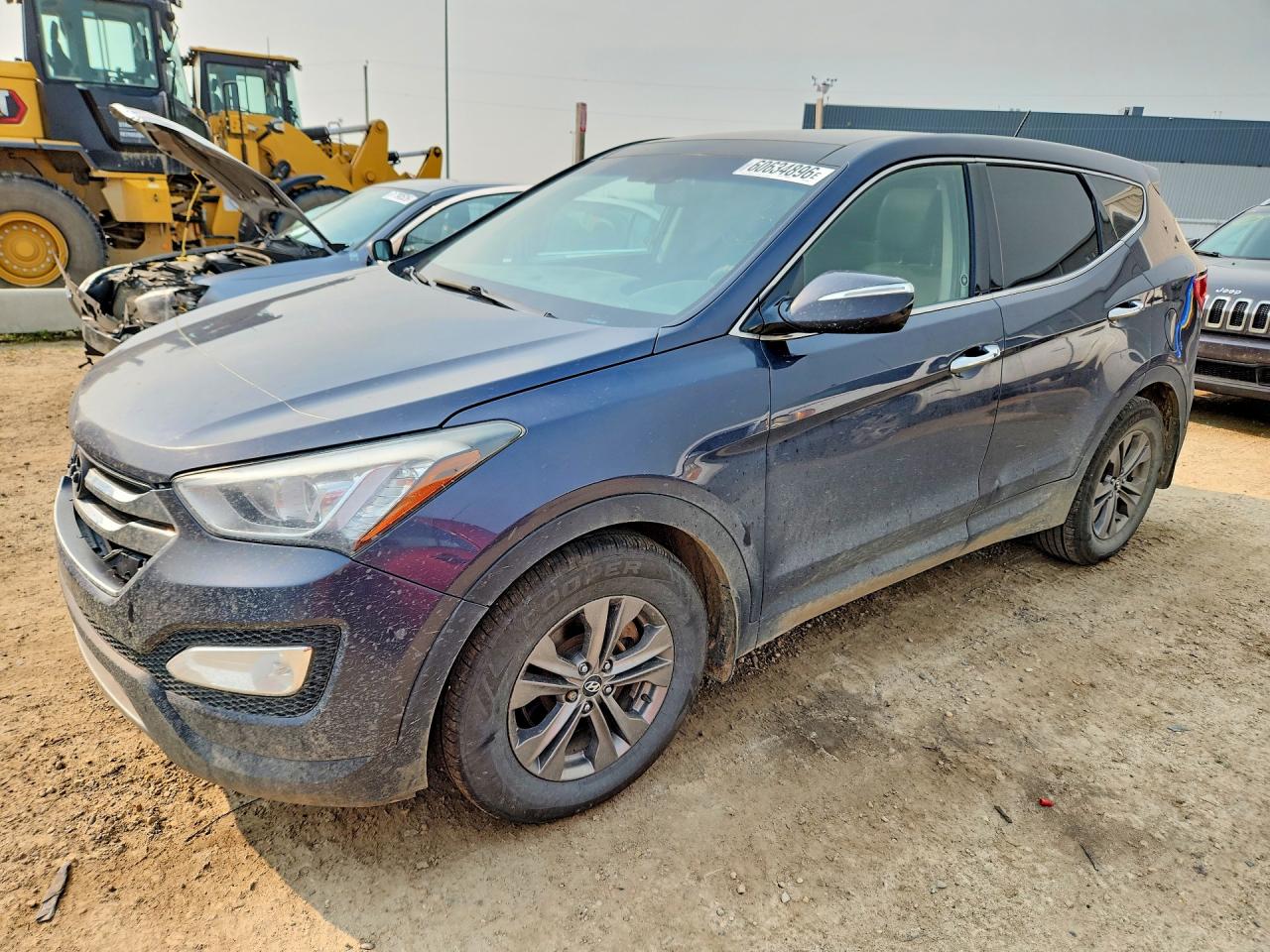 2013 Hyundai Santa Fe Sport 2.0t Blue vin: 5XYZUDLA3DG022646