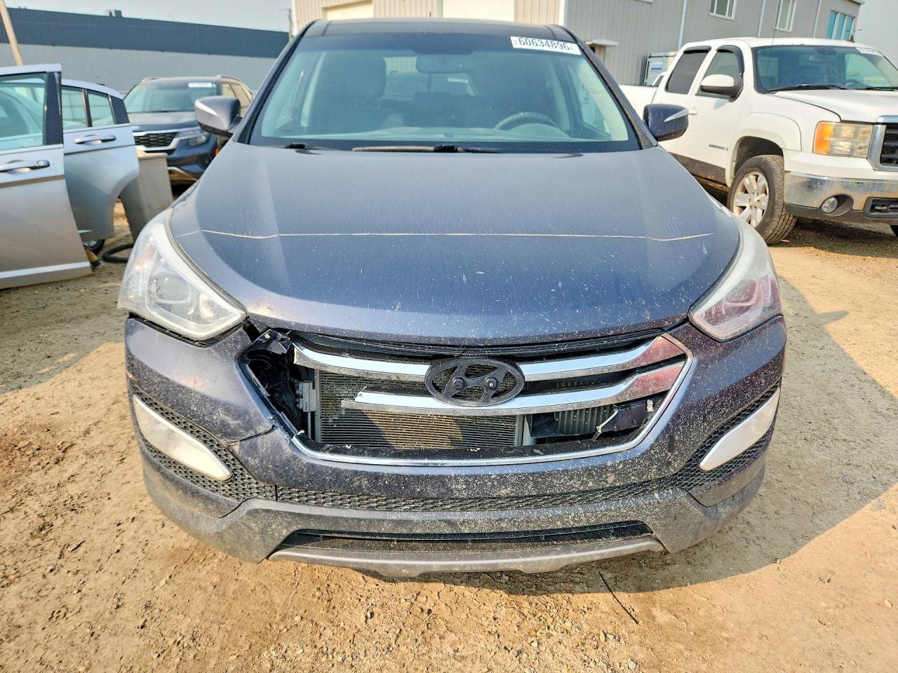 2013 Hyundai Santa Fe Sport 2.0t Blue vin: 5XYZUDLA3DG022646
