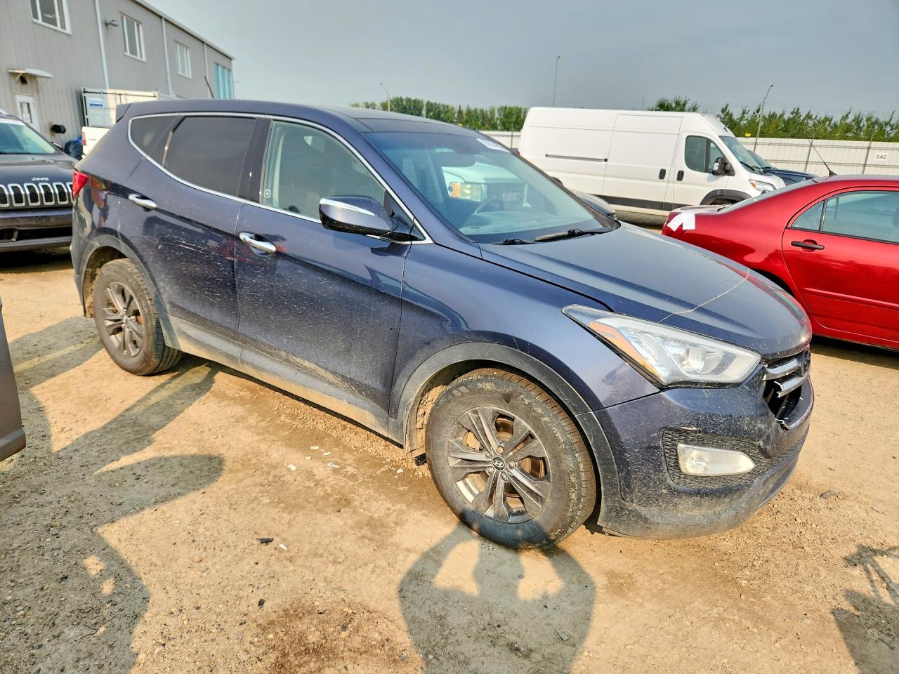 2013 Hyundai Santa Fe Sport 2.0t Blue vin: 5XYZUDLA3DG022646