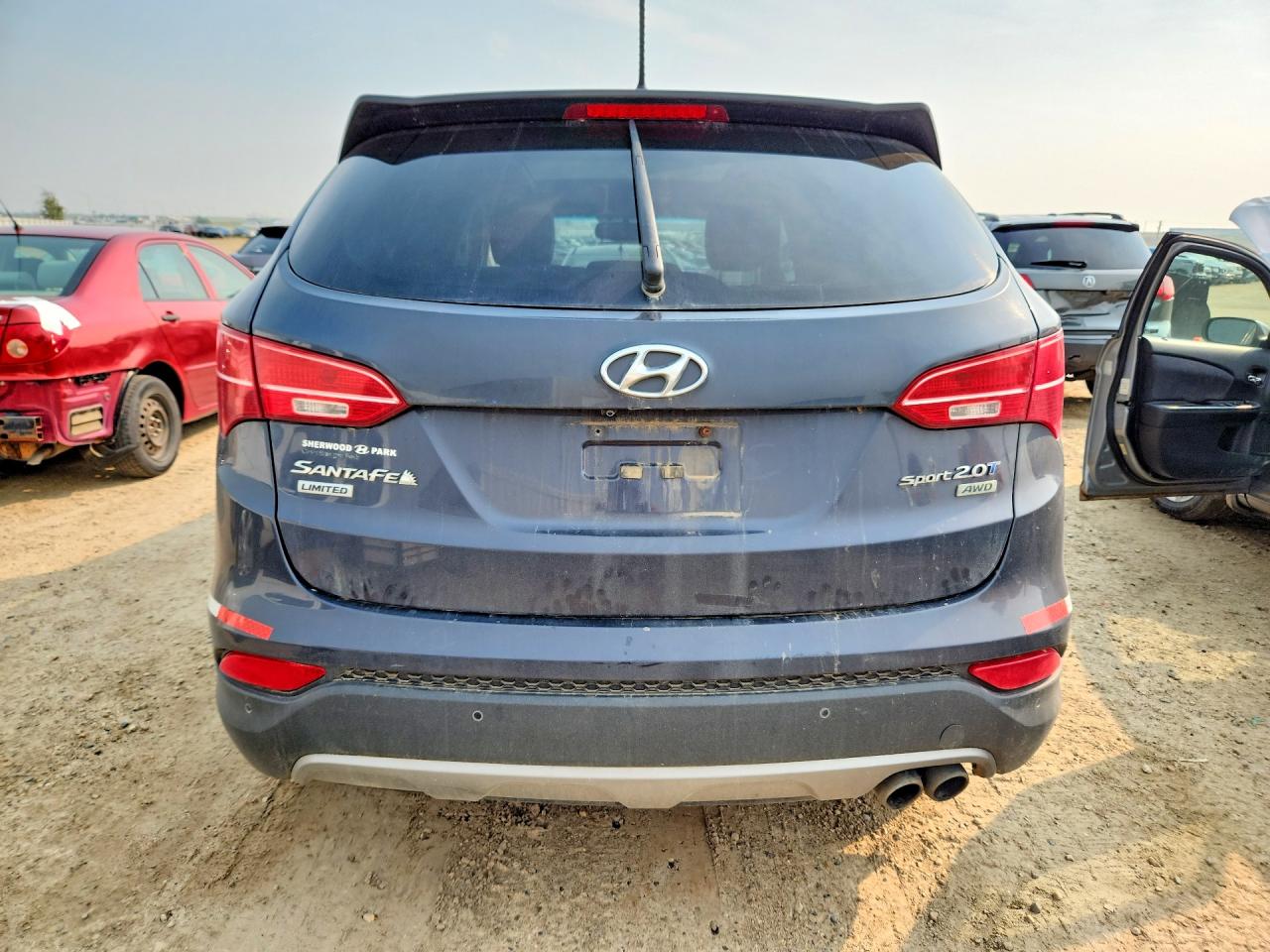 2013 Hyundai Santa Fe Sport 2.0t Blue vin: 5XYZUDLA3DG022646