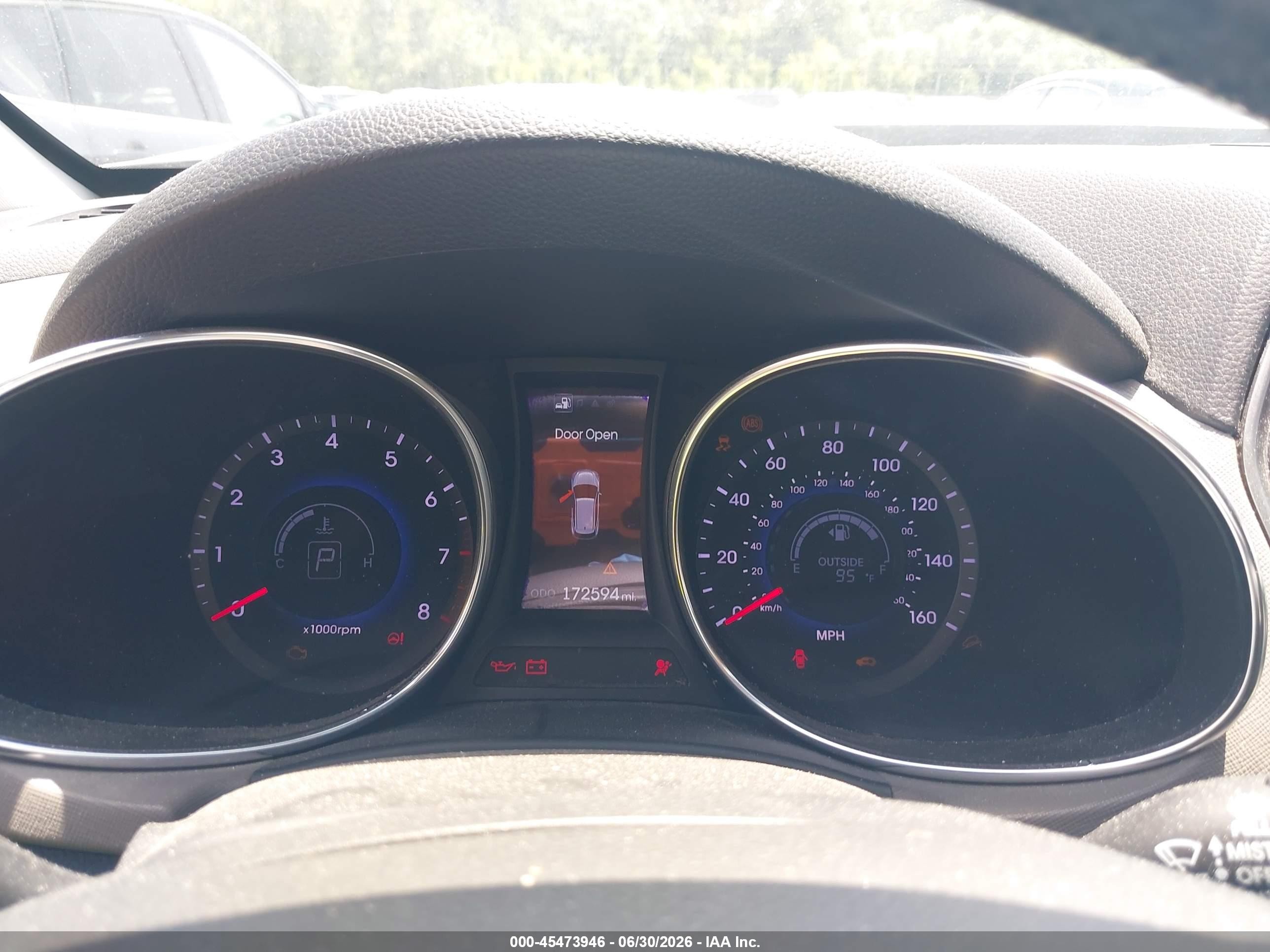 2013 Hyundai Santa Fe Sport 2.0t Silver vin: 5XYZUDLA3DG051936