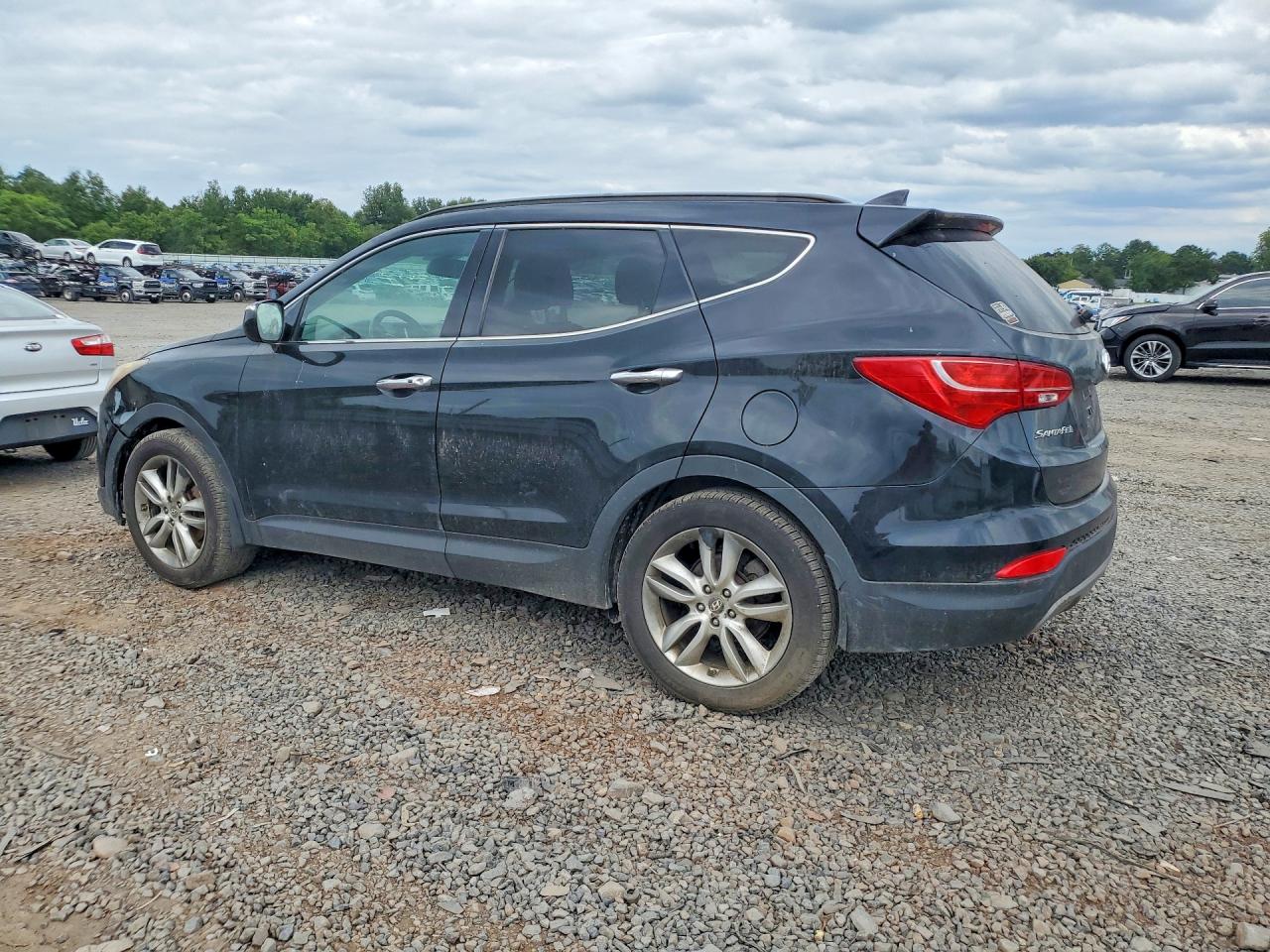 2013 Hyundai Santa Fe Sport 2.0t Black vin: 5XYZUDLA3DG085567