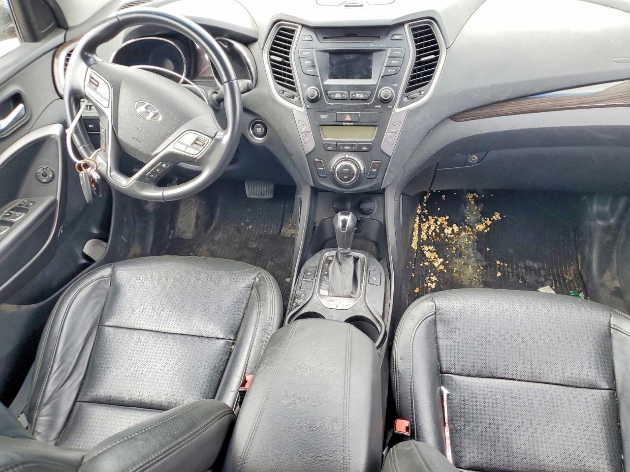 2013 Hyundai Santa Fe Sport 2.0t Black vin: 5XYZUDLA3DG085567