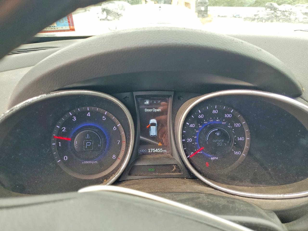2013 Hyundai Santa Fe Sport 2.0t Black vin: 5XYZUDLA3DG085567