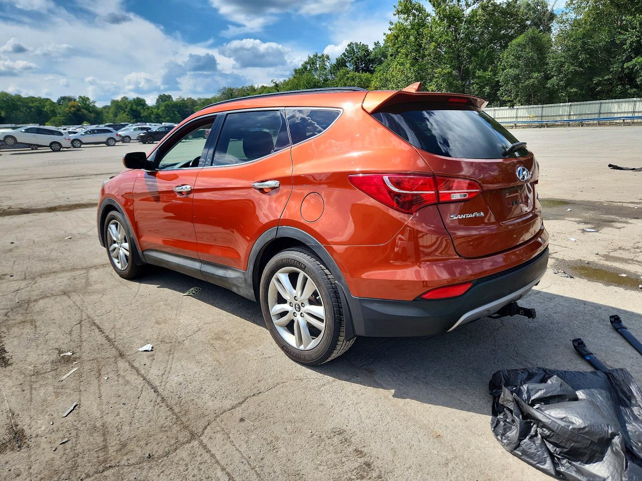 2013 Hyundai Santa Fe Sport 2.0t Orange vin: 5XYZUDLA3DG098139