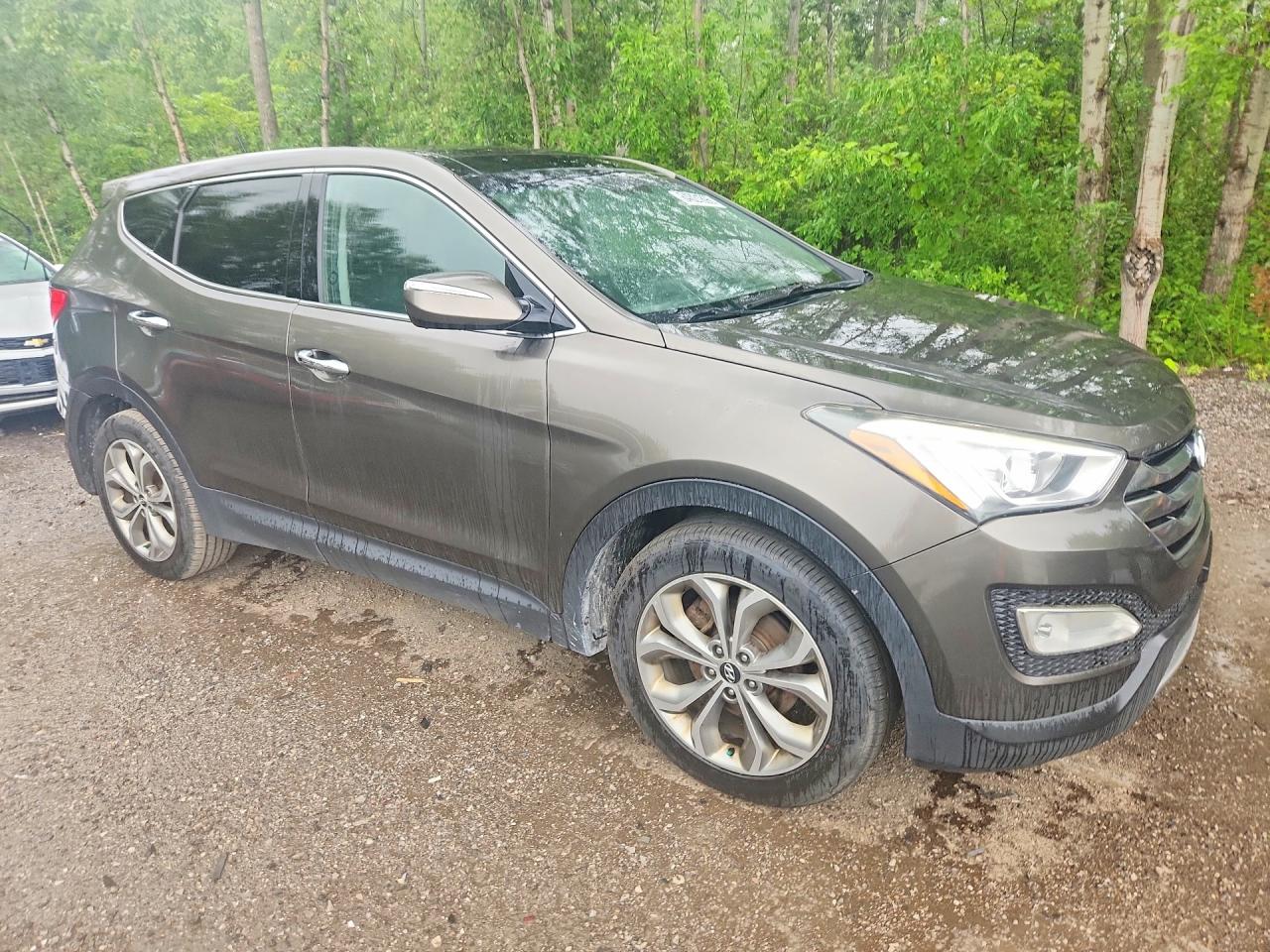 2013 Hyundai Santa Fe Sport Sport Base Brown vin: 5XYZUDLA3DG121872