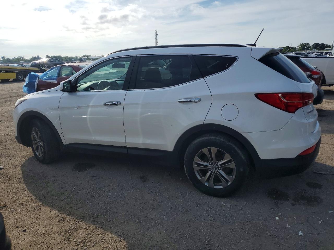 2014 Hyundai Santa Fe Sport 2.0t White vin: 5XYZUDLA3EG215333
