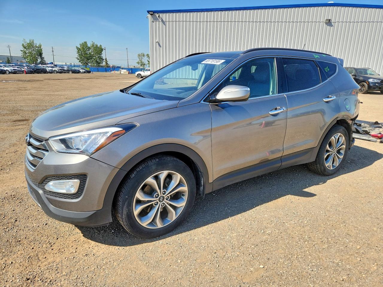 2015 Hyundai Santa Fe Sport 2.0t Gray vin: 5XYZUDLA3FG256997
