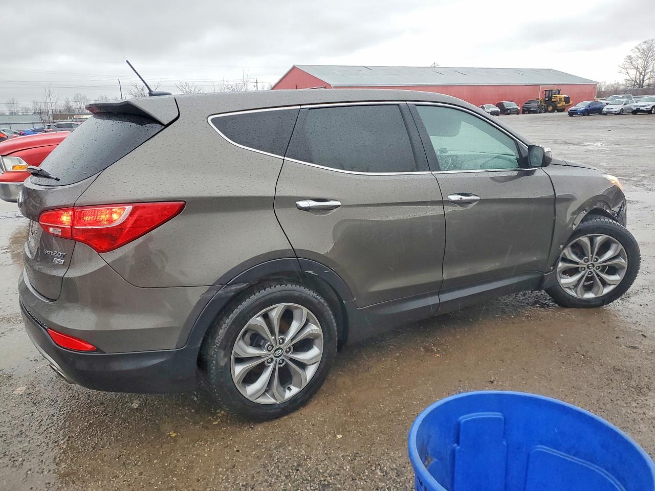 2013 Hyundai Santa Fe Sport 2.0t Brown vin: 5XYZUDLA4DG049368