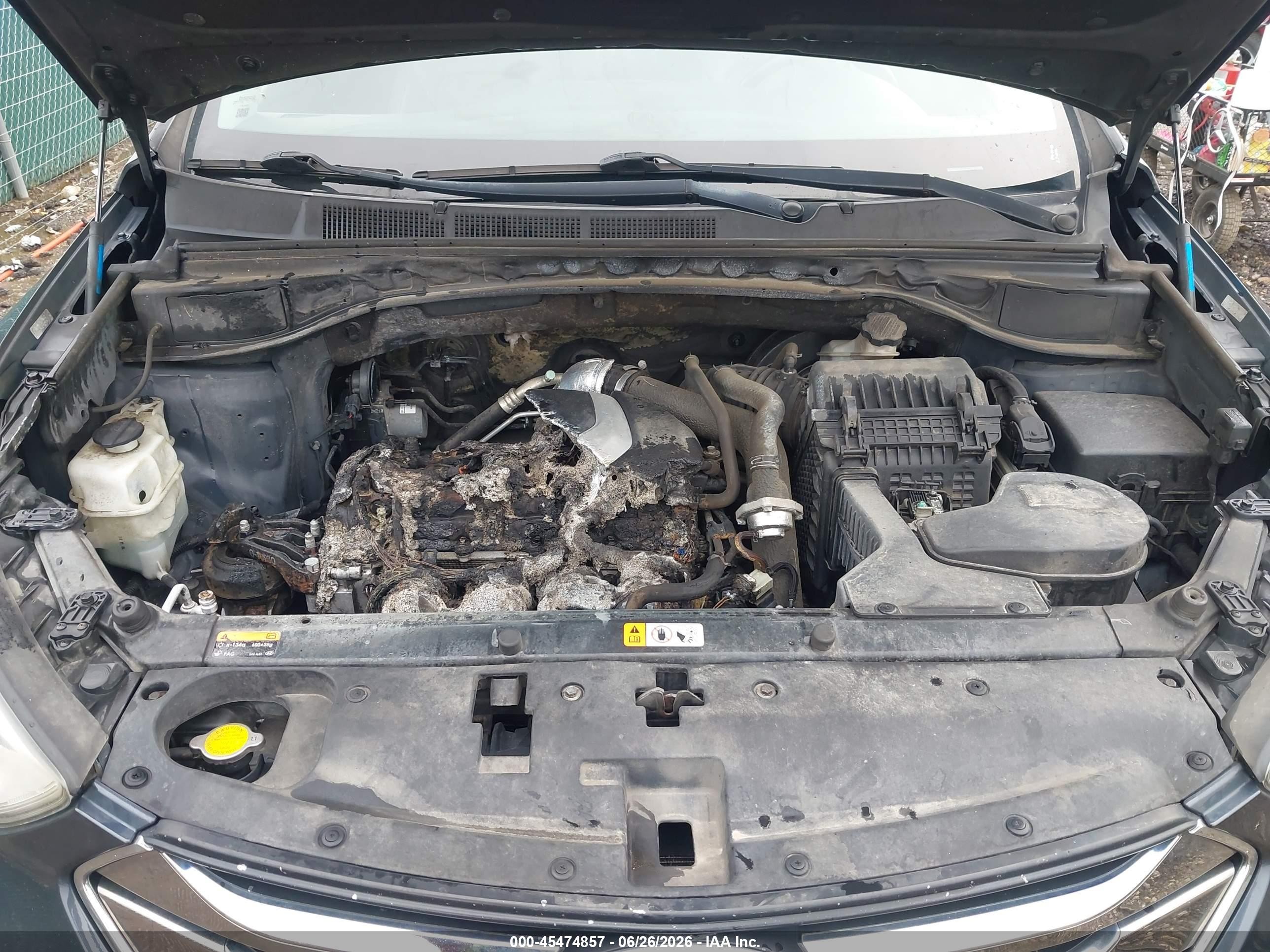 2013 Hyundai Santa Fe Sport 2.0t Navy vin: 5XYZUDLA4DG061455