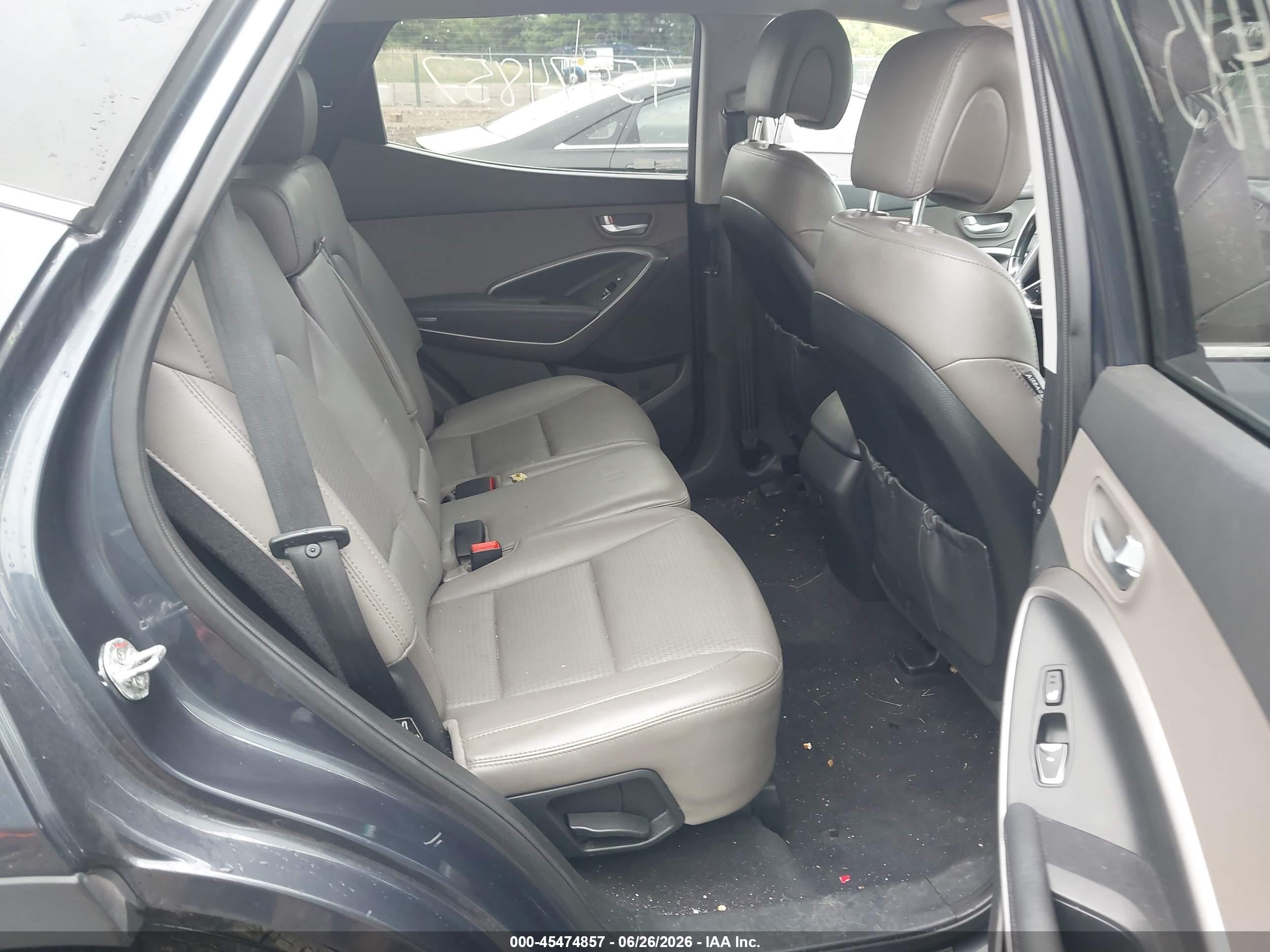 2013 Hyundai Santa Fe Sport 2.0t Navy vin: 5XYZUDLA4DG061455
