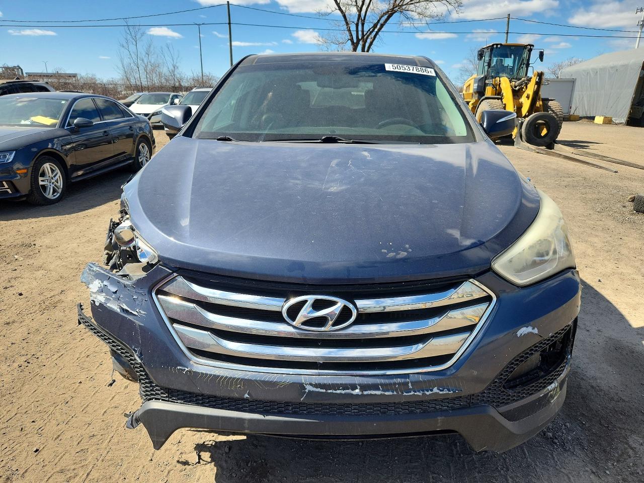 2013 Hyundai Santa Fe Sport 2.0t Серый vin: 5XYZUDLA4DG102697