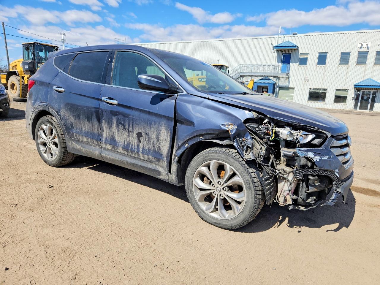 2013 Hyundai Santa Fe Sport 2.0t Серый vin: 5XYZUDLA4DG102697
