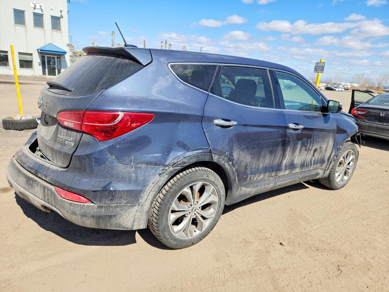 2013 Hyundai Santa Fe Sport 2.0t Серый vin: 5XYZUDLA4DG102697