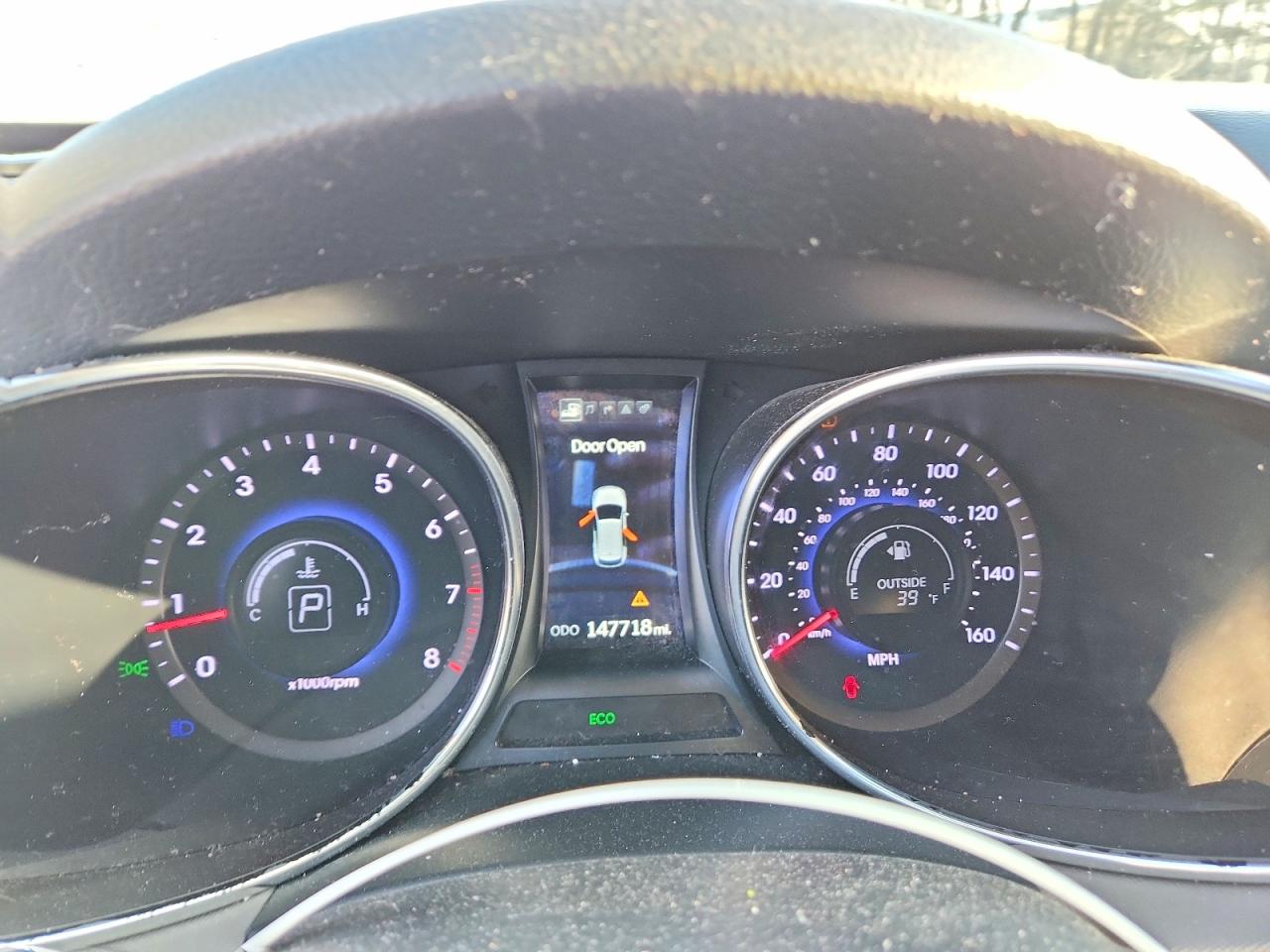 2014 Hyundai Santa Fe Sport 2.0t Gray vin: 5XYZUDLA4EG203837