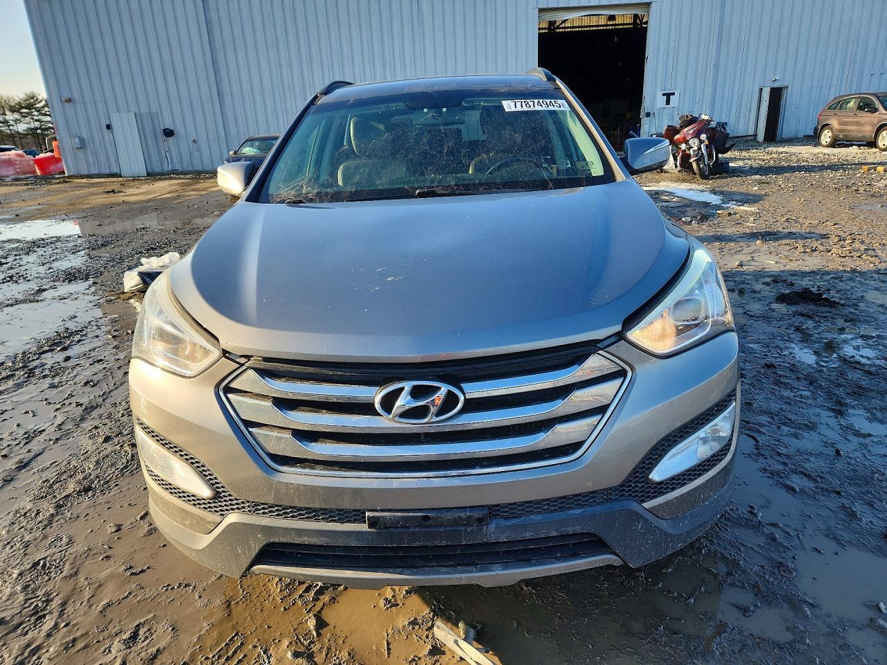 2014 Hyundai Santa Fe Sport 2.0t Gray vin: 5XYZUDLA4EG203837