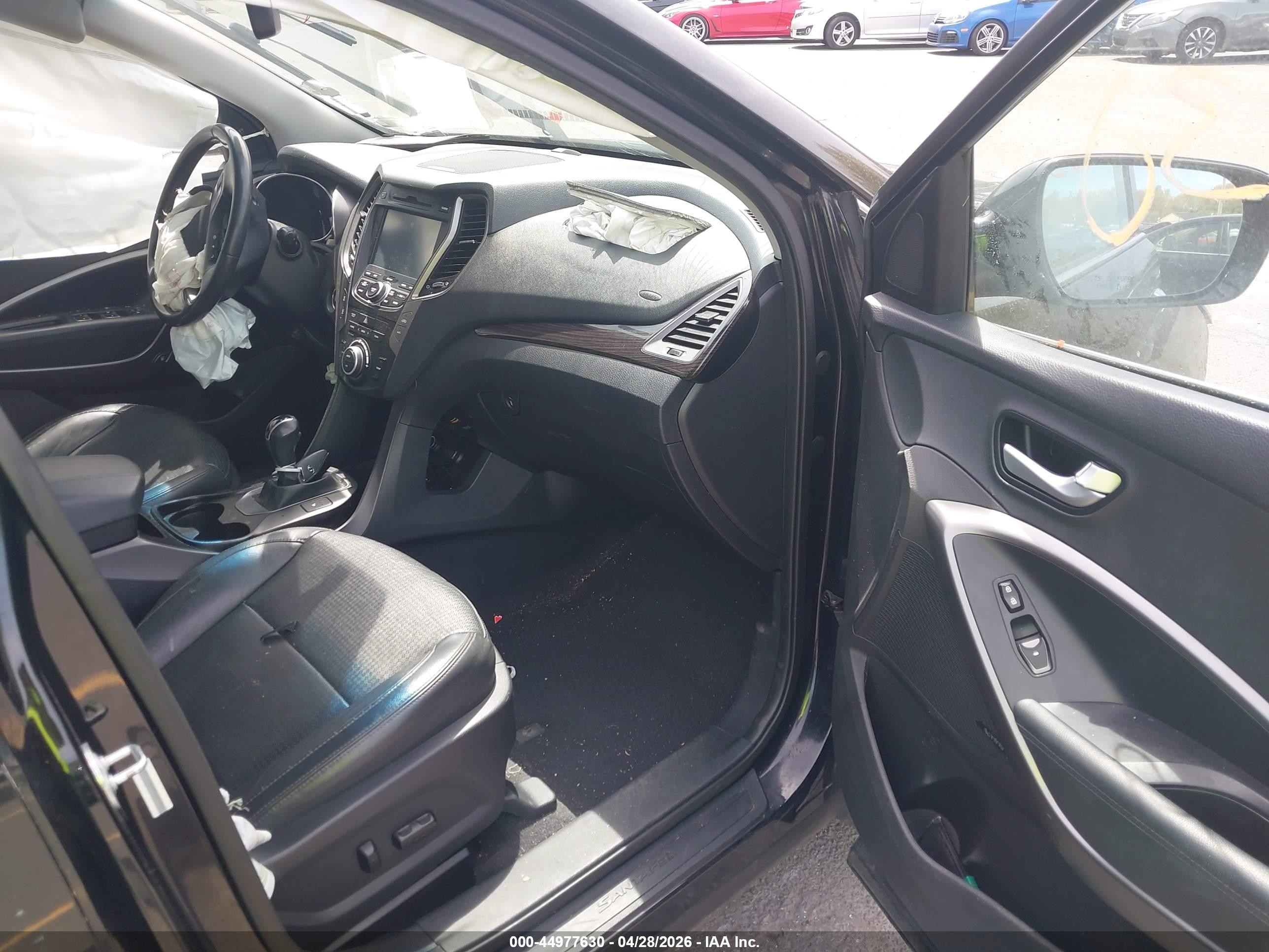 2014 Hyundai Santa Fe Sport 2.0l Turbo Black vin: 5XYZUDLA4EG207872
