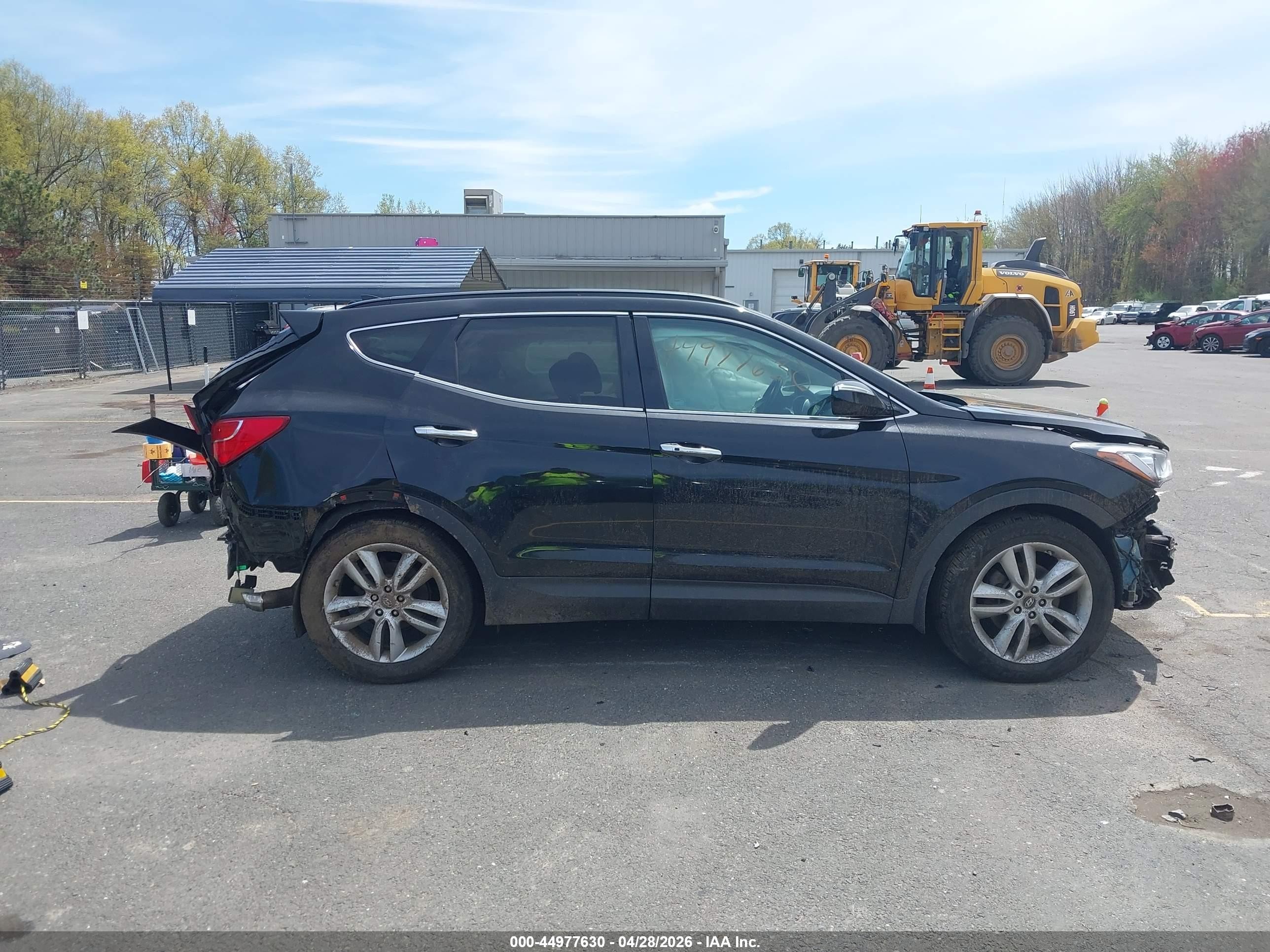2014 Hyundai Santa Fe Sport 2.0l Turbo Black vin: 5XYZUDLA4EG207872