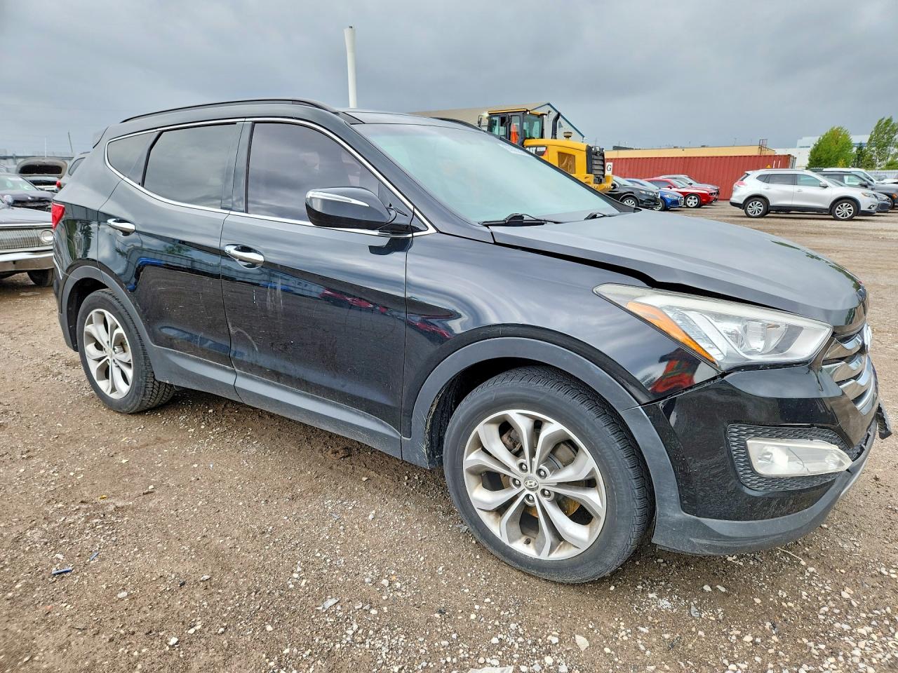 2014 Hyundai Santa Fe Sport 2.0t Black vin: 5XYZUDLA4EG215129