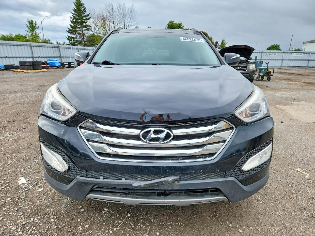 2014 Hyundai Santa Fe Sport 2.0t Black vin: 5XYZUDLA4EG215129