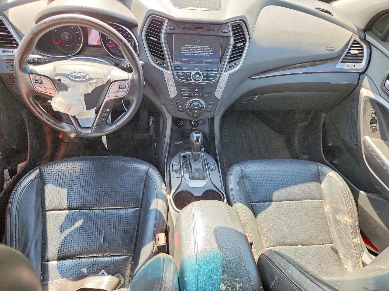 2013 Hyundai Santa Fe Sport 2.0t Black vin: 5XYZUDLA5DG011633