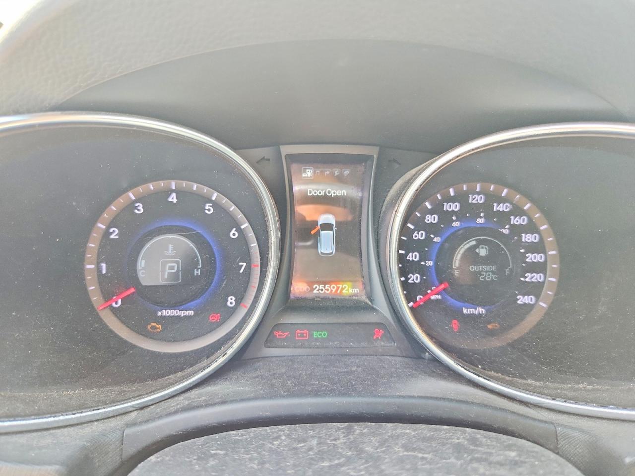 2013 Hyundai Santa Fe Sport 2.0t Black vin: 5XYZUDLA5DG011633