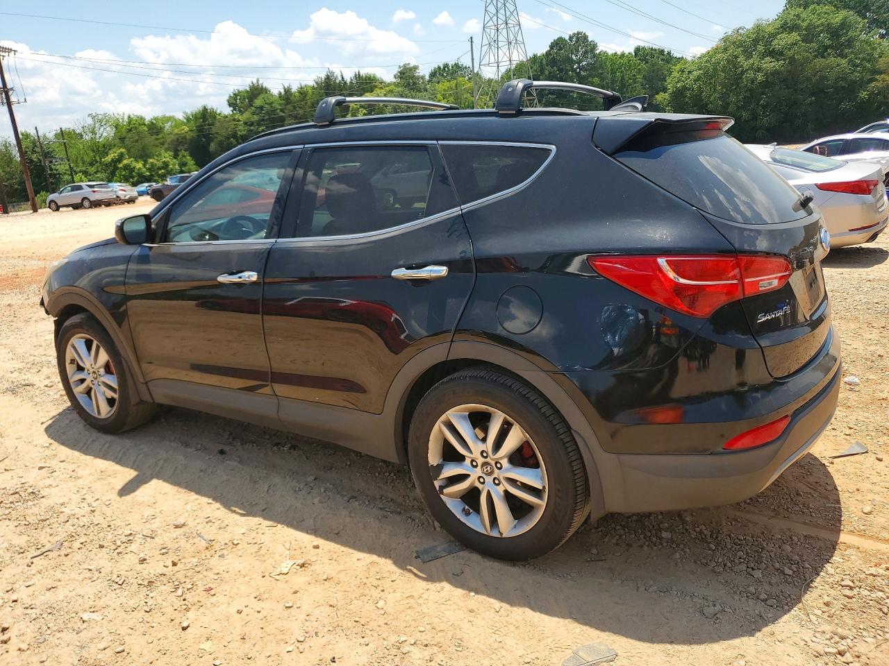 2013 Hyundai Santa Fe Sport 2.0t Black vin: 5XYZUDLA5DG082363