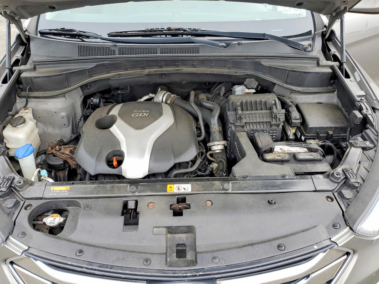 2013 Hyundai Santa Fe Sport 2.0t Beige vin: 5XYZUDLA5DG088616
