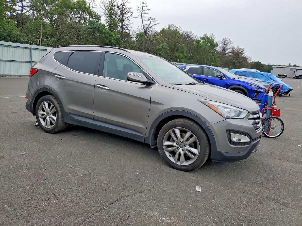 2013 Hyundai Santa Fe Sport 2.0t Beige vin: 5XYZUDLA5DG088616