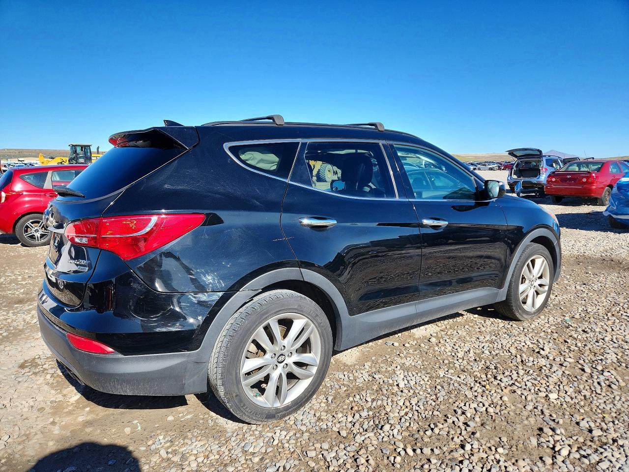 2014 Hyundai Santa Fe Sport 2.0t Black vin: 5XYZUDLA5EG209890