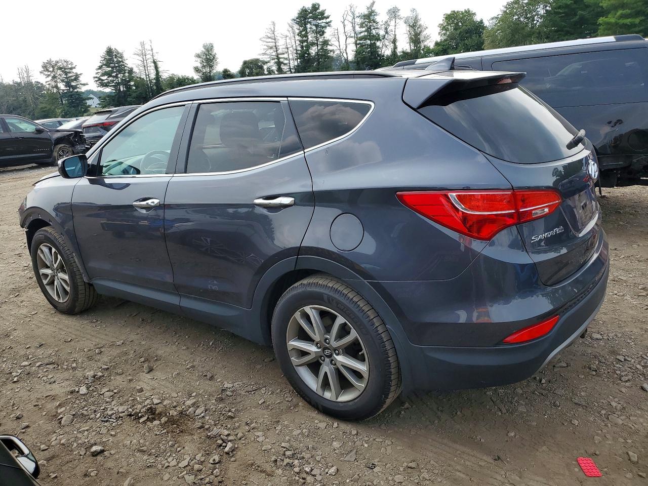 2015 Hyundai Santa Fe Sport 2.0t Gray vin: 5XYZUDLA5FG283893
