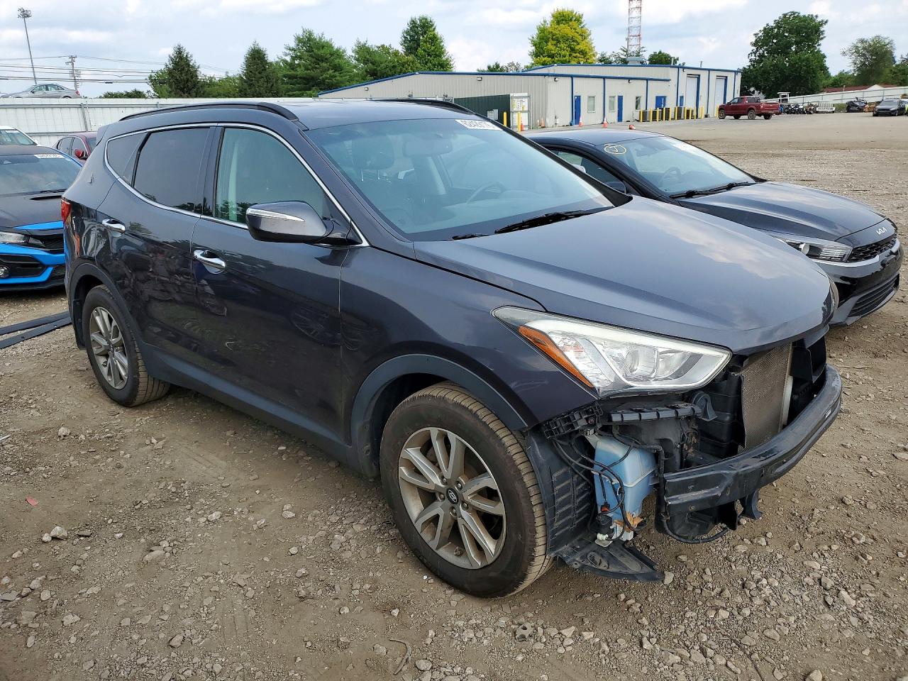 2015 Hyundai Santa Fe Sport 2.0t Gray vin: 5XYZUDLA5FG283893