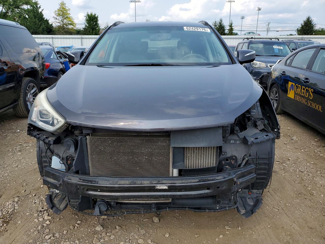 2015 Hyundai Santa Fe Sport 2.0t Gray vin: 5XYZUDLA5FG283893