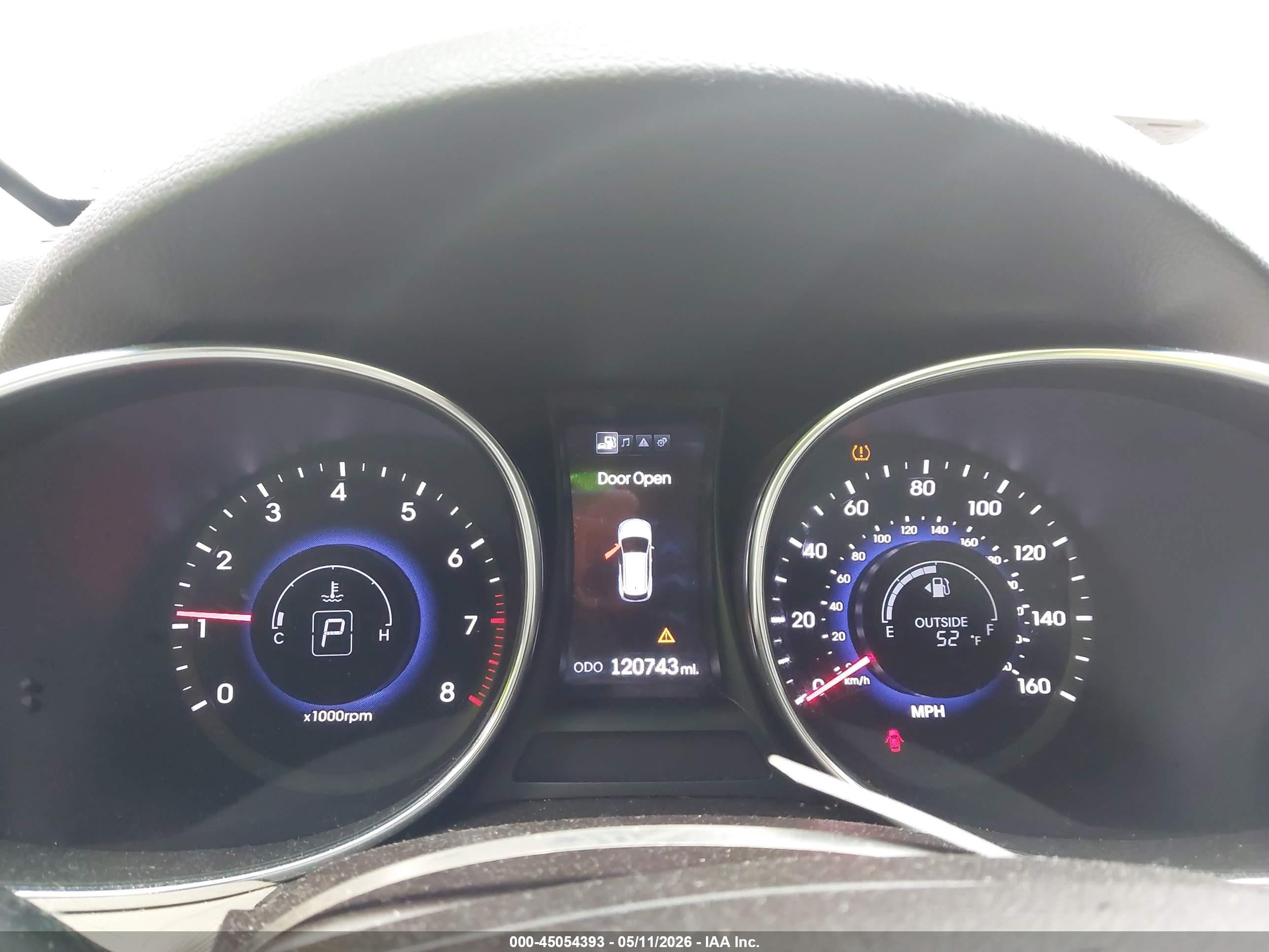 2013 Hyundai Santa Fe Sport 2.0t White vin: 5XYZUDLA6DG005548