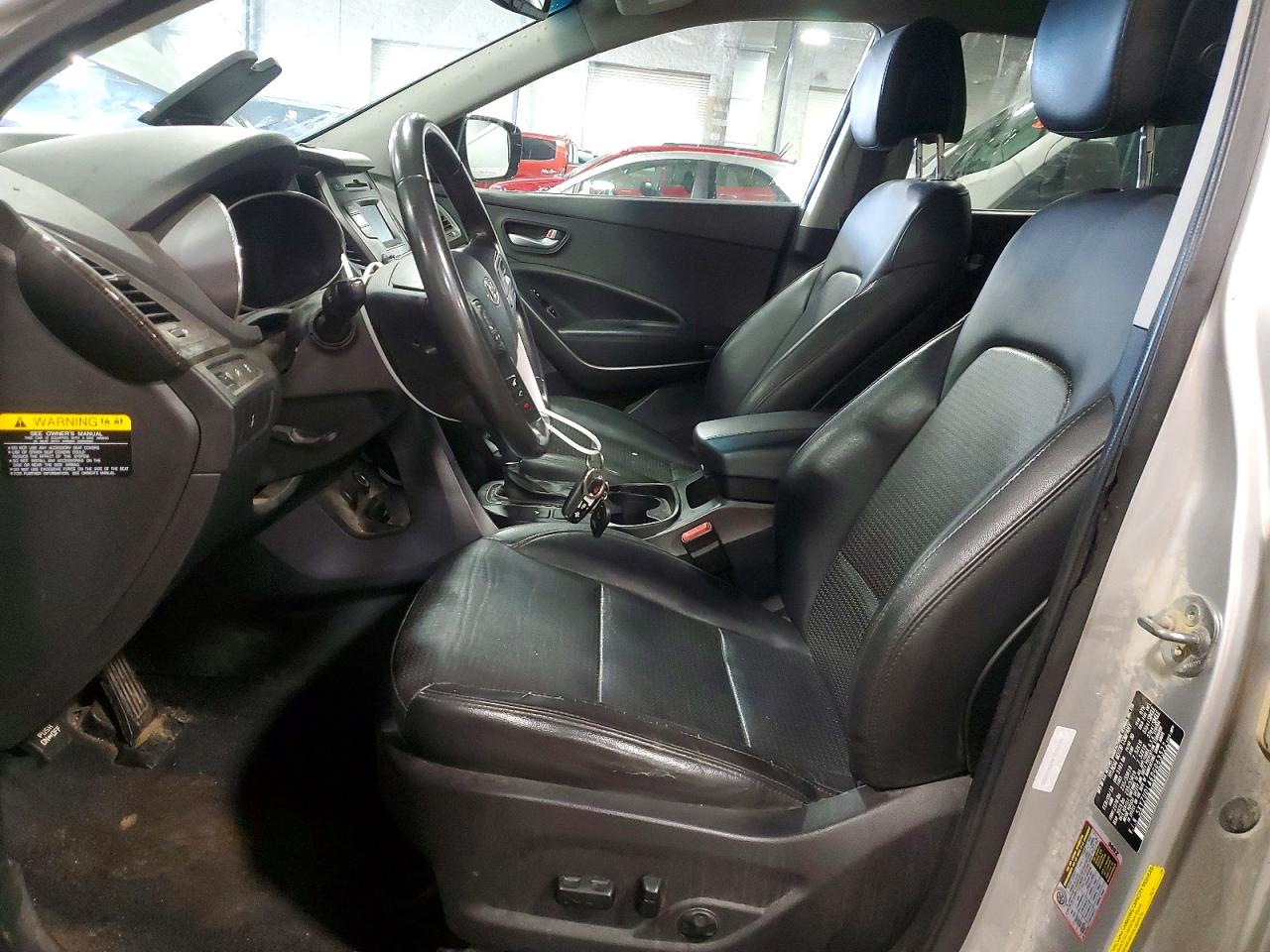 2013 Hyundai Santa Fe Sport 2.0t Silver vin: 5XYZUDLA6DG063322