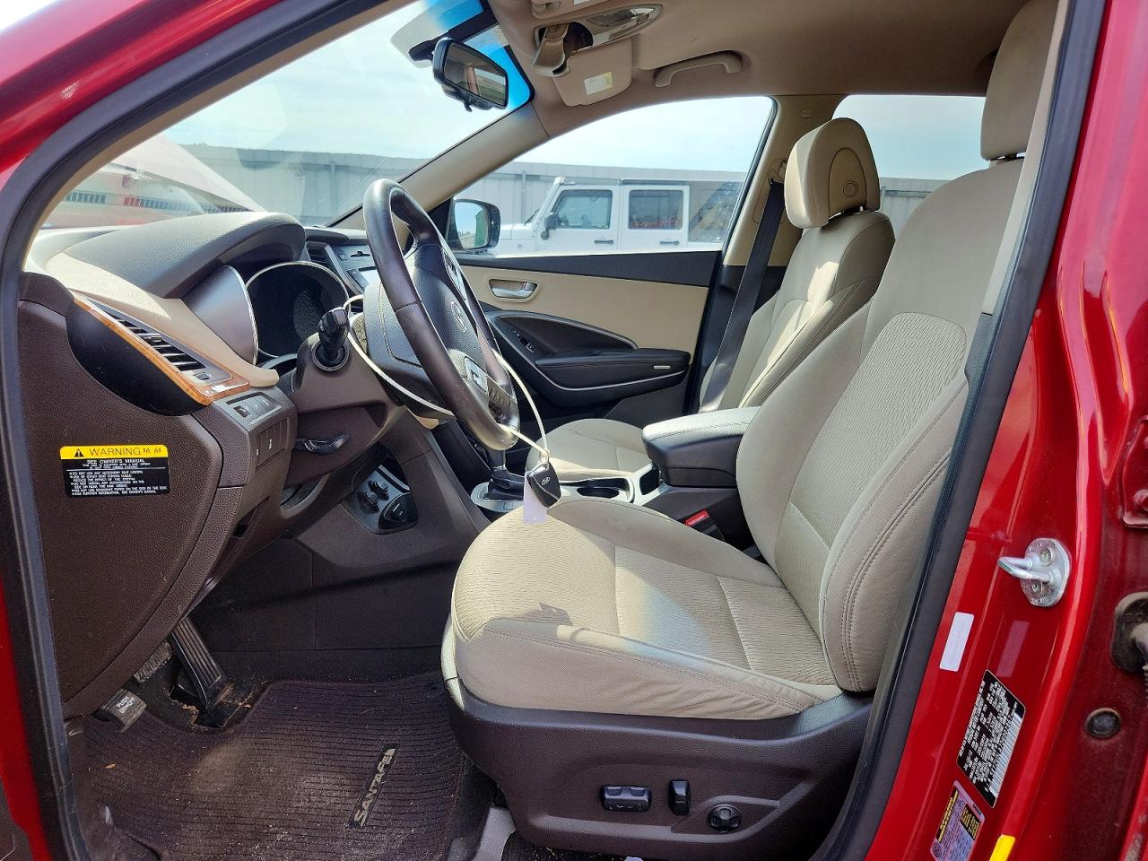 2013 Hyundai Santa Fe Sport 2.0t Red vin: 5XYZUDLA7DG002867
