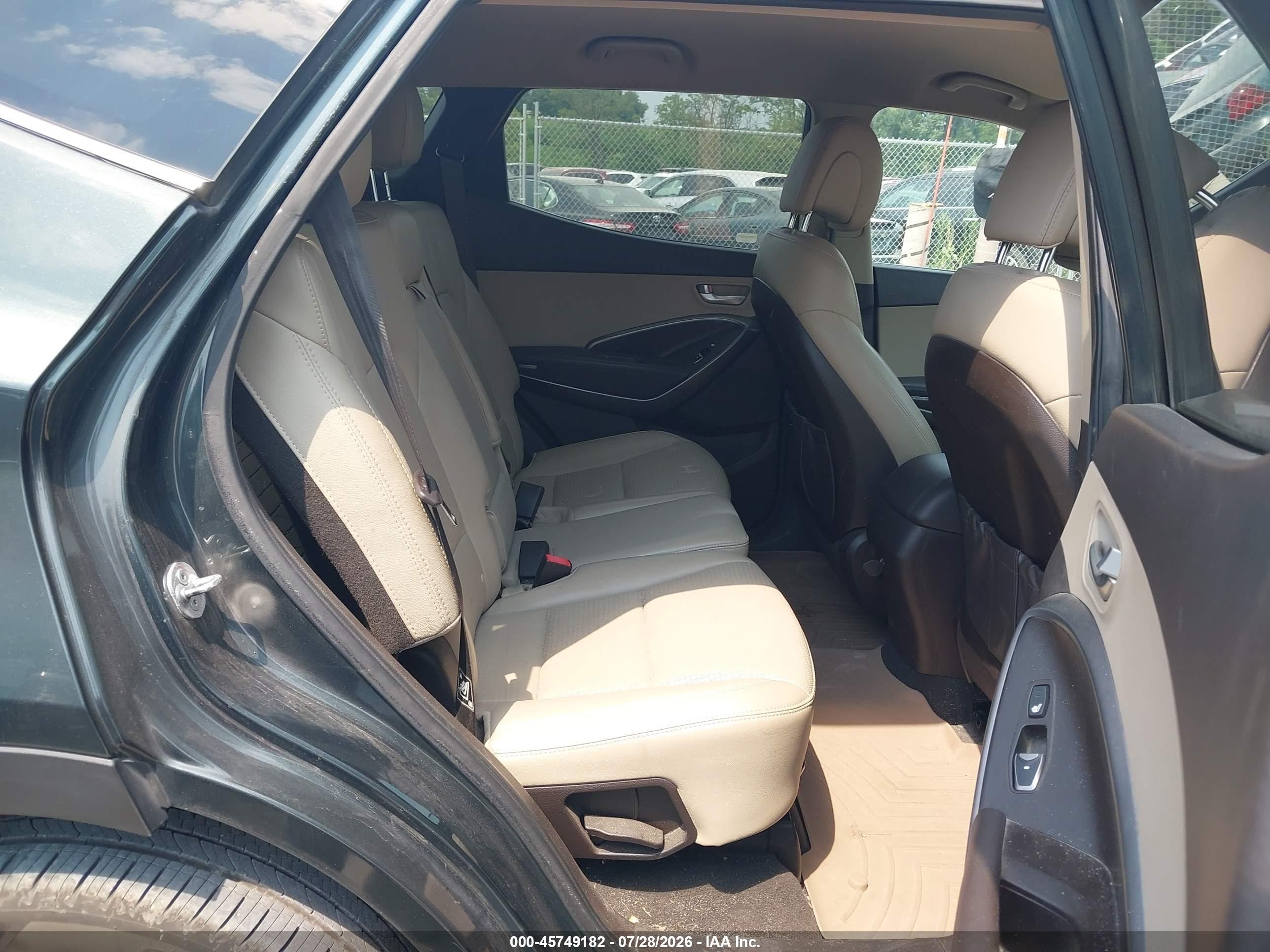 2013 Hyundai Santa Fe Sport 2.0t Green vin: 5XYZUDLA7DG058288