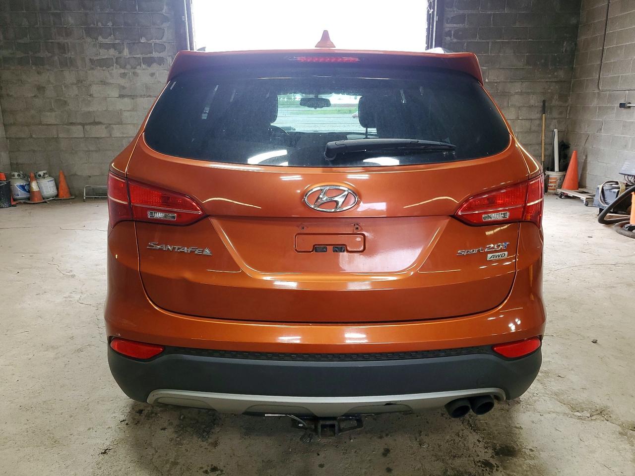 2013 Hyundai Santa Fe Sport 2.0t Orange vin: 5XYZUDLA7DG059991