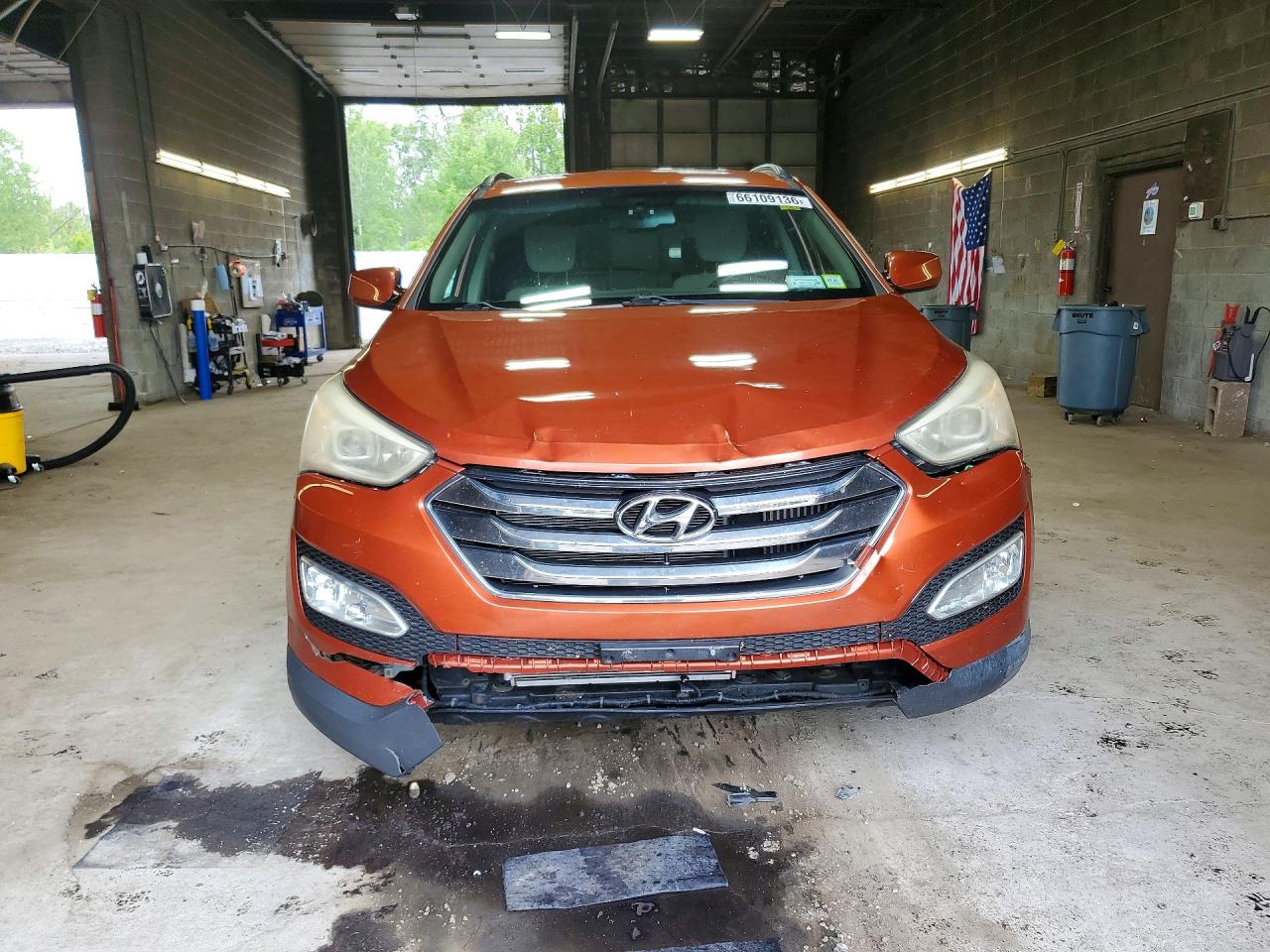 2013 Hyundai Santa Fe Sport 2.0t Orange vin: 5XYZUDLA7DG059991
