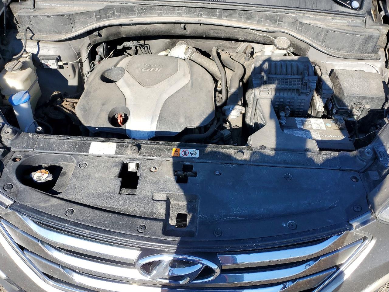 2013 Hyundai Santa Fe Sport 2.0t Серый vin: 5XYZUDLA7DG107912