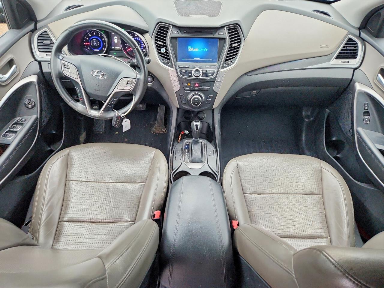 2014 Hyundai Santa Fe Sport 2.0t Black vin: 5XYZUDLA7EG181395