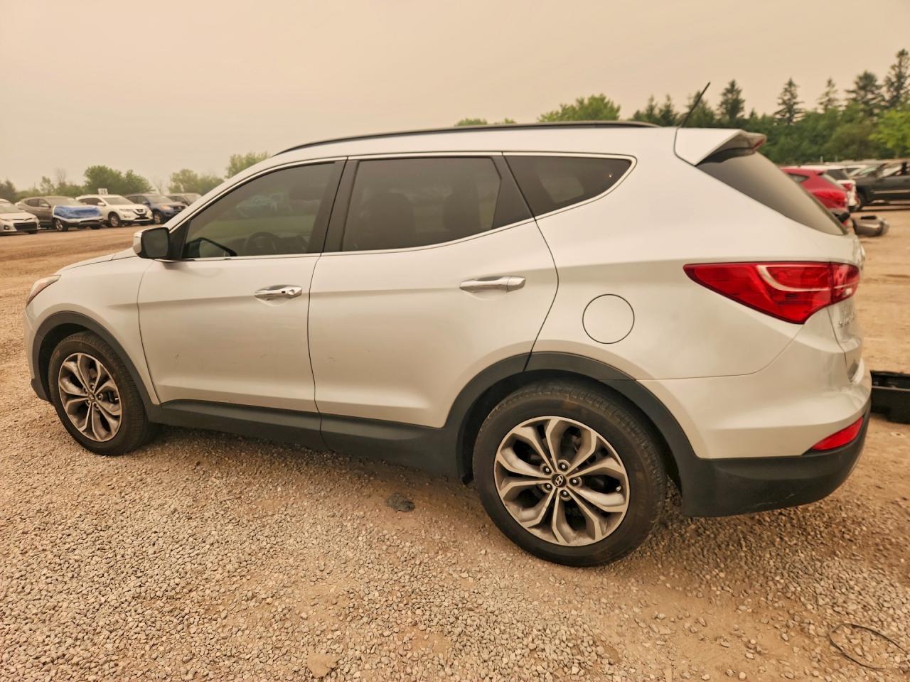 2014 Hyundai Santa Fe Sport 2.0t Silver vin: 5XYZUDLA7EG209700