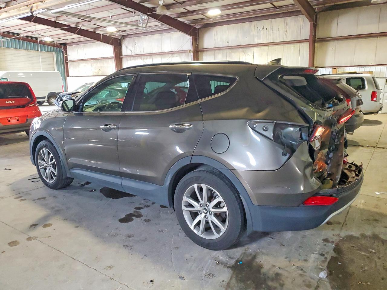 2014 Hyundai Santa Fe Sport 2.0t Серый vin: 5XYZUDLA7EG214217