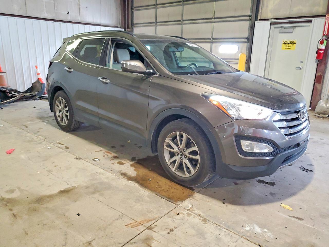 2014 Hyundai Santa Fe Sport 2.0t Серый vin: 5XYZUDLA7EG214217