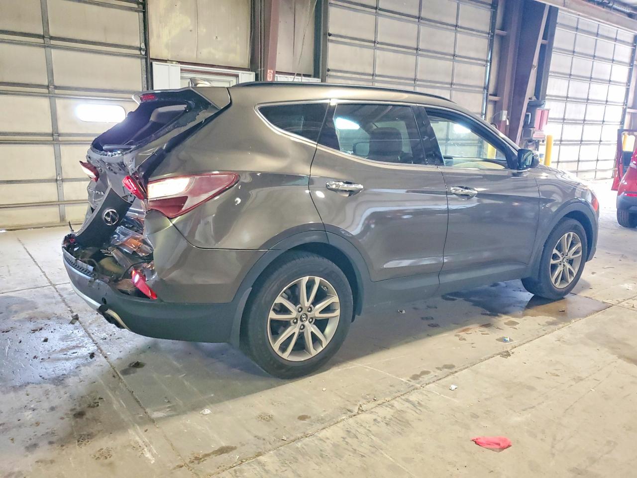 2014 Hyundai Santa Fe Sport 2.0t Серый vin: 5XYZUDLA7EG214217