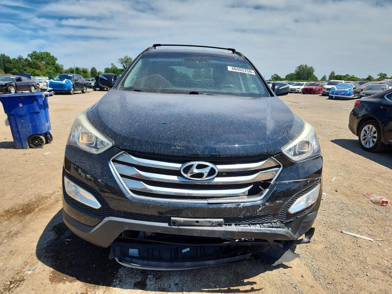 2016 Hyundai Santa Fe Sport 2.0t Black vin: 5XYZUDLA7GG324526
