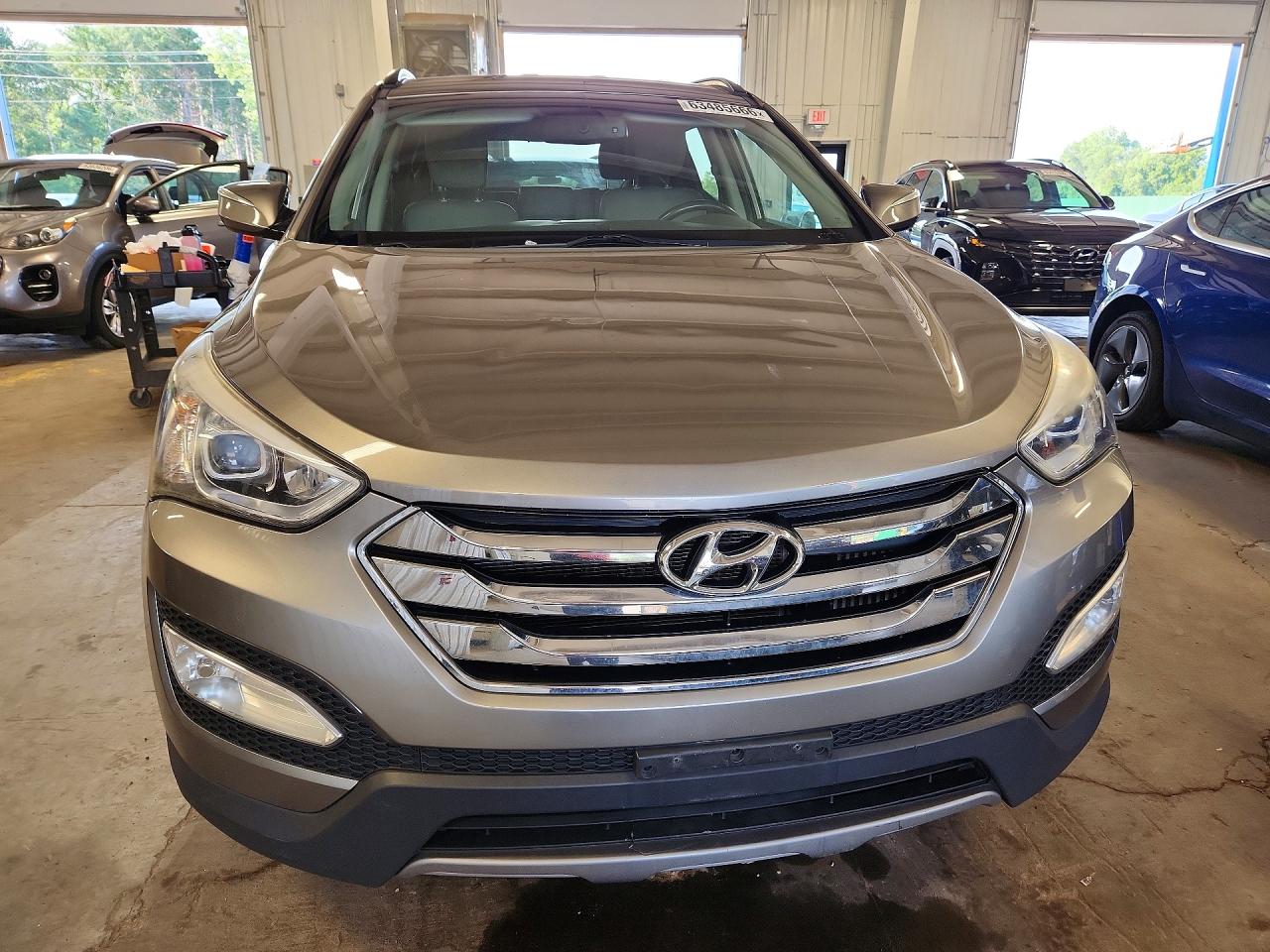 2013 Hyundai Santa Fe Sport 2.0t Gray vin: 5XYZUDLA8DG012307